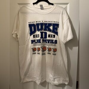 Duke Blue Devils 2015 Champions T-Shirt
